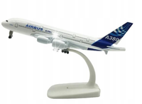 MODEL SAMOLOTU AIRBUS A380 KOLEKCJONERSKA REPLIKA 20CM 1:400