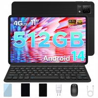 Tablet dotykowy DOOGEE T40 11" 20GB/512GB 8580 mAh Helio G99 4G LTE