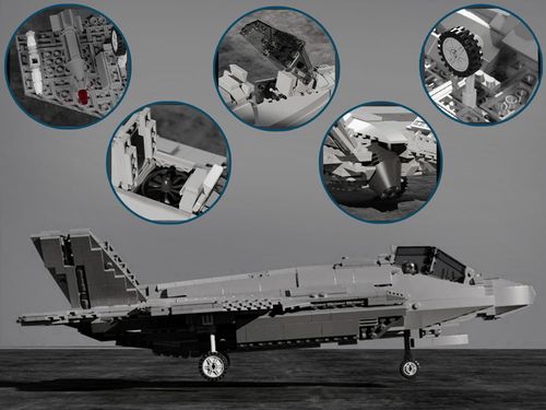 ZESTAW KLOCKI TECHNICZNE  SAMOLOT na Arena.pl