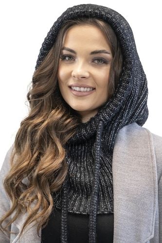 Vivisence 70102 BALACLAVA czarny ciepły z szalikiem KAPTUR KOMINIARKA na Arena.pl