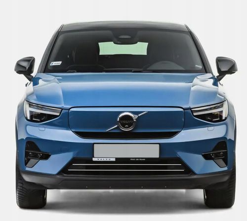 VOLVO C40 - Listwy CHROM GRILL na atrapę zderzak Chromowane Nakładki na Arena.pl