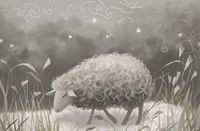 Plakat 91,5x60cm Bujna Owca