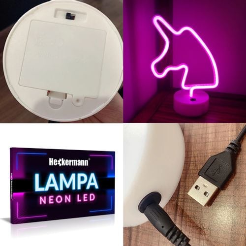 Neon Led Heckermann Stojący Jednorożec na Arena.pl
