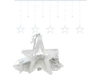 Kurtyna gwiazdki 138 led lampki gwiazdy lampki