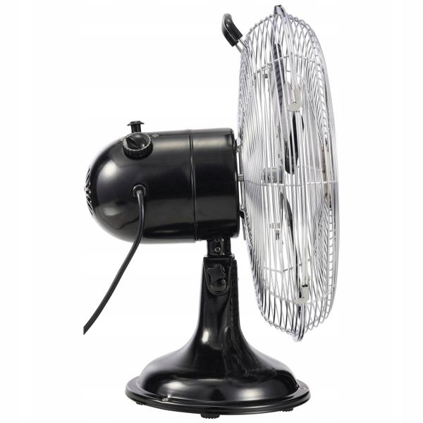 Wentylator stołowy REGULACJA 3 prędkości OSCYLACJA 4 Łopatki 40 W Sygonix zdjęcie 5