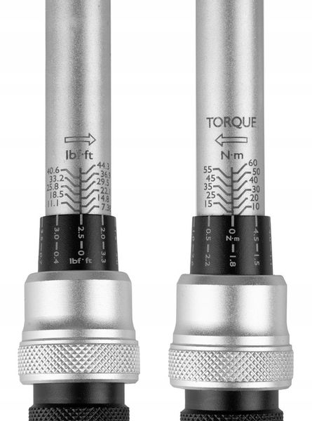 KLUCZ DYNAMOMETRYCZNY Z BLOKADĄ CERTYFIKAT KALIBRACJI ETUI 10-60NM 1/2" JCB zdjęcie 11