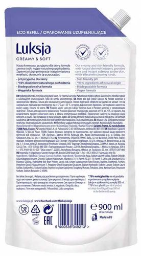 luksja kremowe mydło w płynie len i mleczko ryżowe 900 ml na Arena.pl