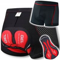 SPODENKI ROWEROWE KOLARSKIE SPORTOWE KRÓTKIE SZORTY WKŁATKA ŻELOWA ŻEL 5D