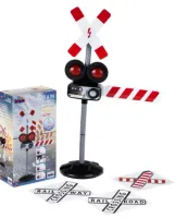 Przejazd Kolejowy Ze Światłem I Dźwiękiem