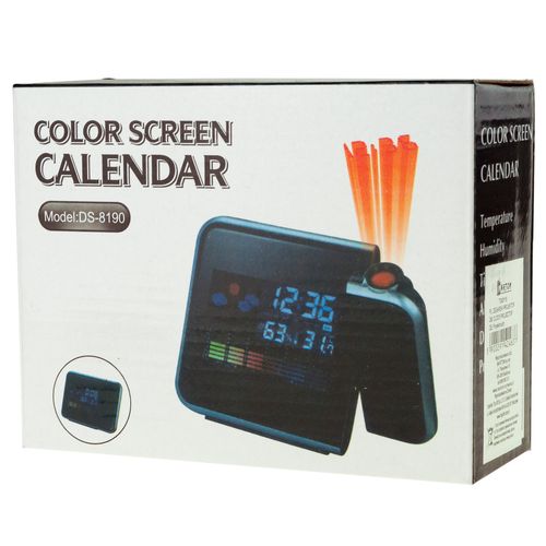 AP28 STACJA POGODY BUDZIK ZEGAR PROJEKTOR ZEGAREK na Arena.pl