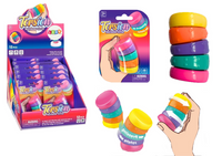 Zabawka Sensoryczna Antystresowe Tęczowe Kółka Rotacyjne