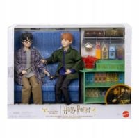 Mattel duży zestaw lalka Harry Potter Ron w pociągu do Hogwartu ZA5082
