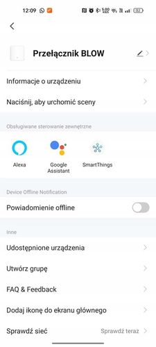 PRZEKAŹNIK PRZEŁĄCZNIK WŁĄCZNIK ŚWIATŁA 16A WiFi DOPUSZKOWY TUYA SMART na Arena.pl