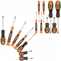 NEO TOOLS ZESTAW ŚRUBOKRĘTÓW WKRĘTAKÓW 8 SZT MAGNES PŁASKICH KRZYŻOWYCH