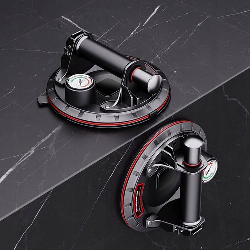 2x UCHWYT PRZYSSAWKA Z MANOMETR POMPKĄ DO GLAZURY PŁYTEK 300KG MECHANICZNA na Arena.pl