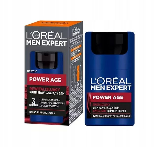 LOREAL MEN EXPERT POWER AGE KREM REWITALIZUJĄCY zdjęcie 1