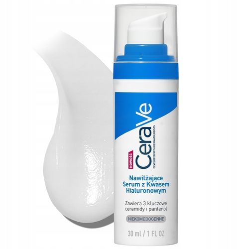 CeraVe Nawilżające Serum do Twarzy z Kwasem Hialuronowym 30ml + GRATIS na Arena.pl
