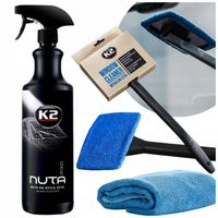 Zestaw: Płyn do Mycia Szyb K2 NUTA PRO Glass Cleaner z Myjką i
