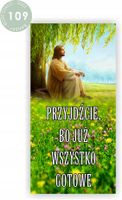 BOŻE CIAŁO Baner Plandeka 200x100 cm dekoracja