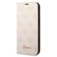 Guess GUBKP14LHG4SHP iPhone 14 Pro 6,1" różowy/pink book 4G Vintage