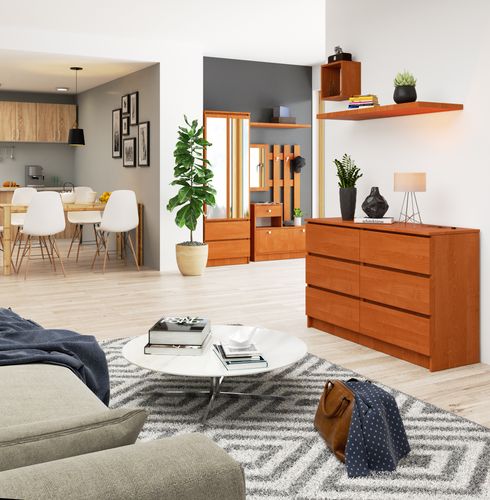 KOMODA K 120 cm 6 SZUFLAD OLCHA na Arena.pl