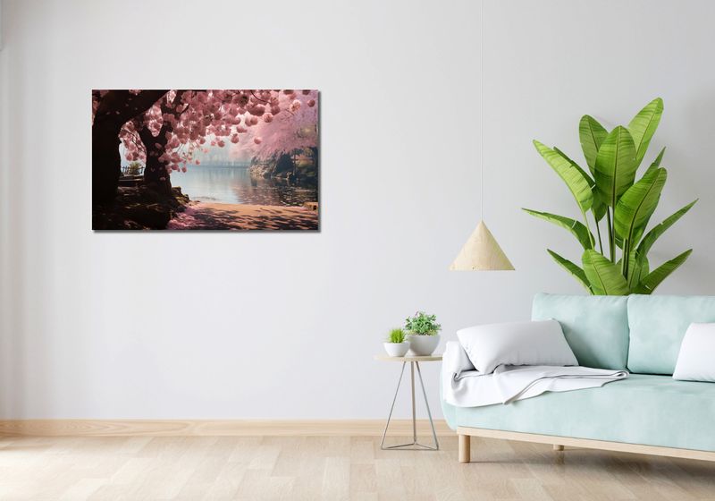 Obraz 100x60cm Spokój Sakury zdjęcie 2