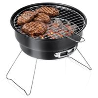 Grill Węglowy Składany Przenośny Ogrodowy Turystyczny Piknikowy Mały 28 cm