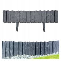 Palisada ogrodowa Border trawnikowy obrzeże antracytowe 812 cm WOOD