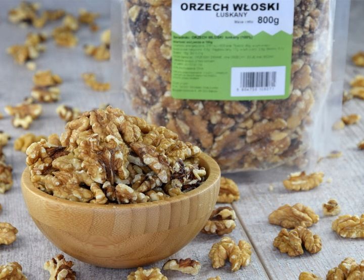 ORZECHY WŁOSKIE Łuskane 0,8 kg Naturalne zdjęcie 2