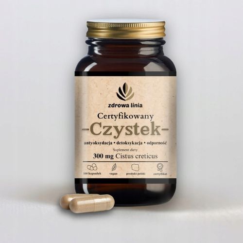 Czystek 300 Mg Kreteński Vegan 100 Szt na Arena.pl