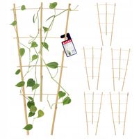 DRABINKA BAMBUSOWA PERGOLA PODPORA 60 CM 5 SZT