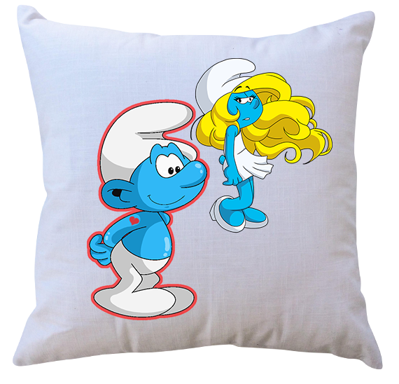 Poduszka Smerfy zdjęcie 1