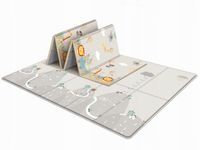 PIANKOWA DWUSTRONNA MATA EDUKACYJNA XPE 200x180cm ZWIERZAKI GÓRY