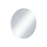 Virro lustro łazienkowe 60 cm okrągłe, biały mat
