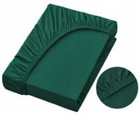 BAWEŁNIANE Prześcieradło Z GUMKĄ 140x200 + 25cm Jersey Miękkie Różne Kolory