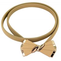 Pasek damski z klamrą elastyczny sprężyna