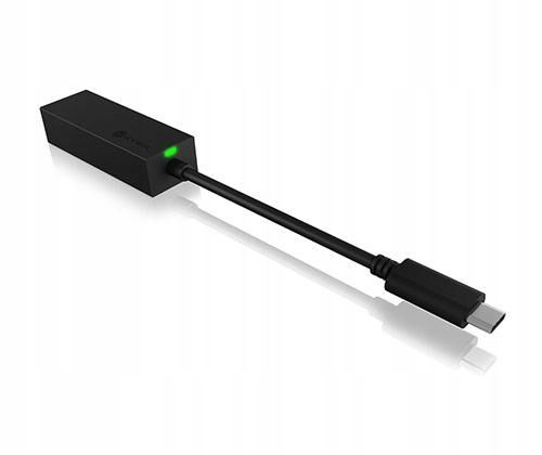Przejsciówka ICY BOX Adapter USB-C/USB-3 - LAN RJ-45 na Arena.pl