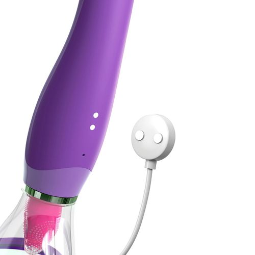 Wibrator - Stymulator 4W1 Lila - Fantasy For Her Ultimate Pleasure Purple na Arena.pl