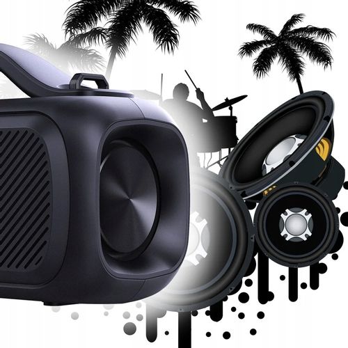 Głośnik Bluetooth Przenośny MANTA SPK216 USB GOODRAM 32GB XBASS Radio TWS na Arena.pl