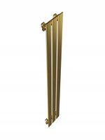 GRZEJNIK DEKORACYJNY BELLOSLIM 120x22 ZŁOTY