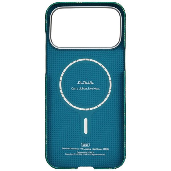 pitaka monogram-gold/red ultra-slim        case for iphone 17 pro max zdjęcie 6