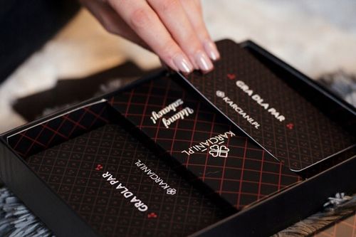 GRA KARCIANA DLA PAR - Ekskluzywne karty z pytaniami, Walentynki 2025 na Arena.pl