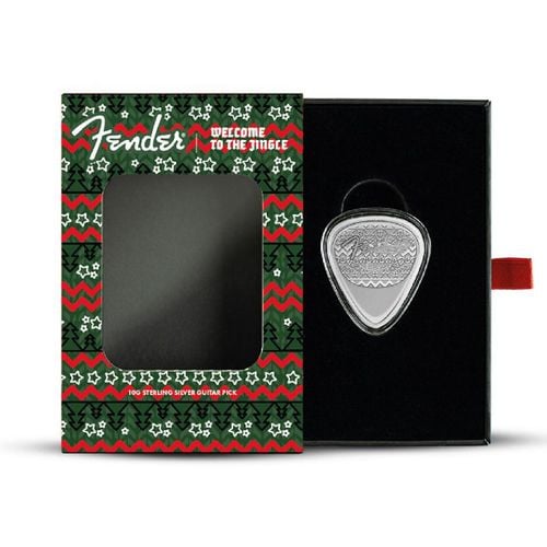 Pamp: Fender Holiday Guitar Pick 9,25 g Srebra 2025 Reverse Proof na Arena.pl