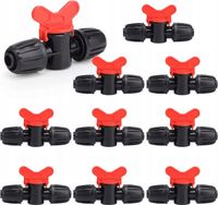 Zawór do nawadniania kropelkowego 1/2 cala 10szt ogrodowy zestaw