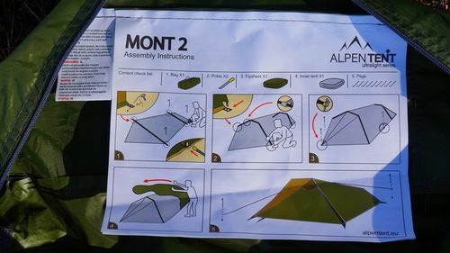 Namiot AlpenTent MONT2 Ultralight 2os. TYLKO 2,2kg na Arena.pl