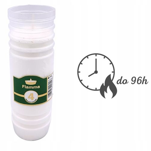 WKŁADY DO ZNICZY PARAFINOWE 4 DNI 96H 30 SZTUK ZNICZE + ZAPALNICZKA GRATIS na Arena.pl