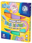 Modelina pastelowa, 12 kolorów