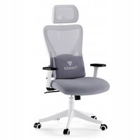 Fotel Obrotowy Materiałowy Krzesło biurowe Obrotowe Regulowany Sense7 Tone