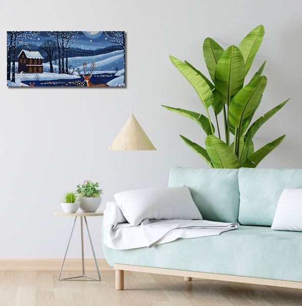 Obraz 70x30cm Przyszła Zima zdjęcie 2