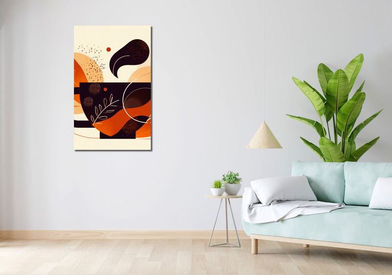 Obraz 60x100cm Wachlarz Ciepła zdjęcie 2